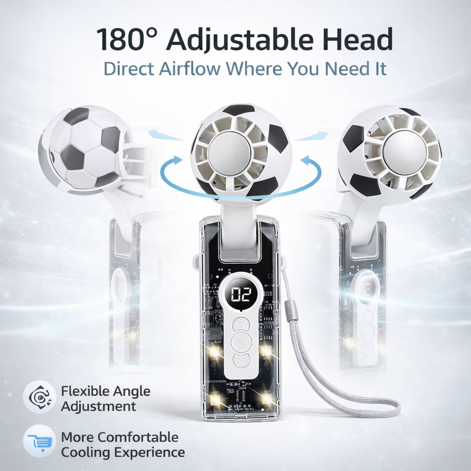 Portable Rechargeable Mini Fan