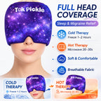 Cooling Gel Head Wrap – Hot & Cold Therapy Headache Relief Mask