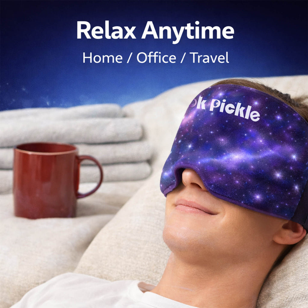 Cooling Gel Head Wrap – Hot & Cold Therapy Headache Relief Mask