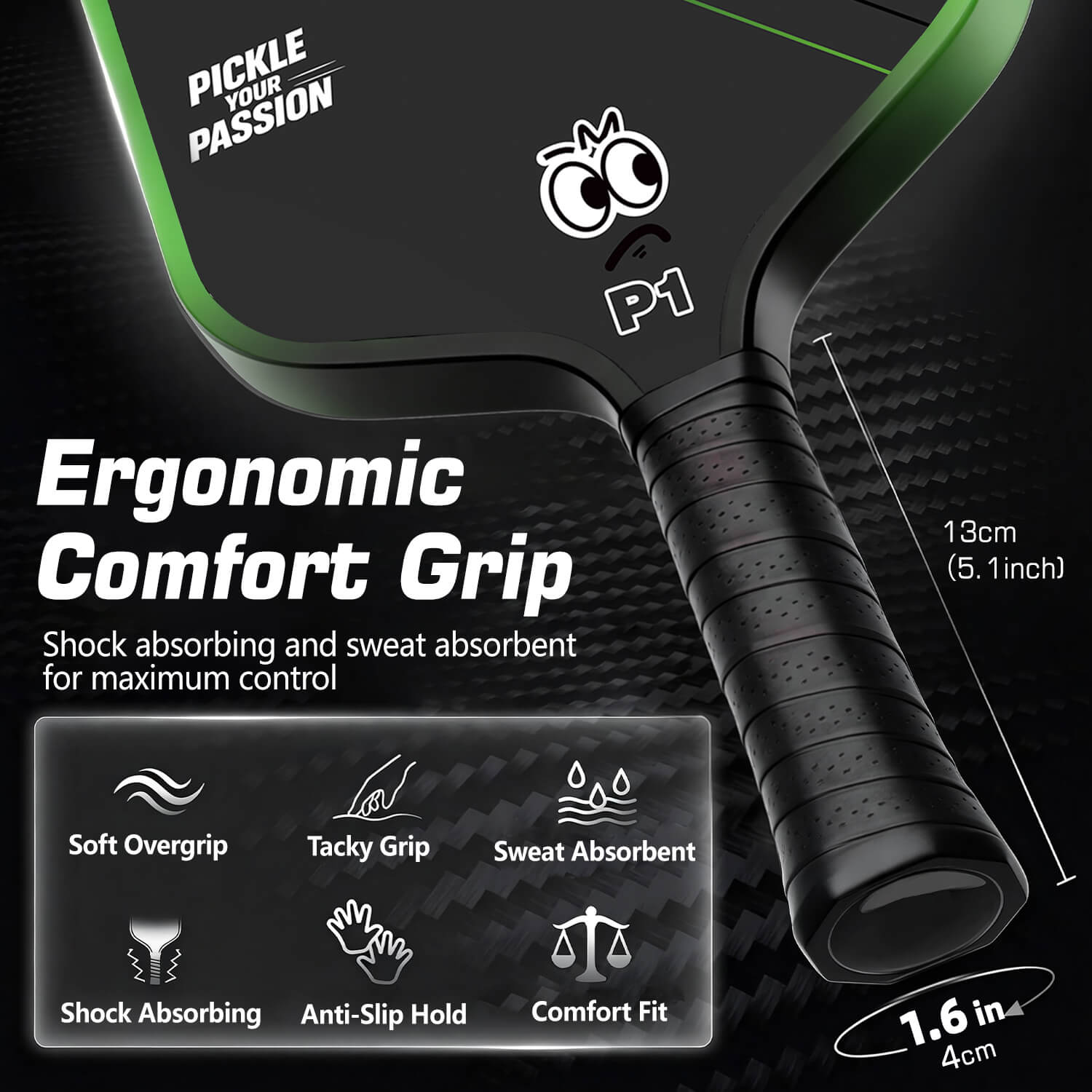 T700 Carbon Fiber Pickleball Paddle