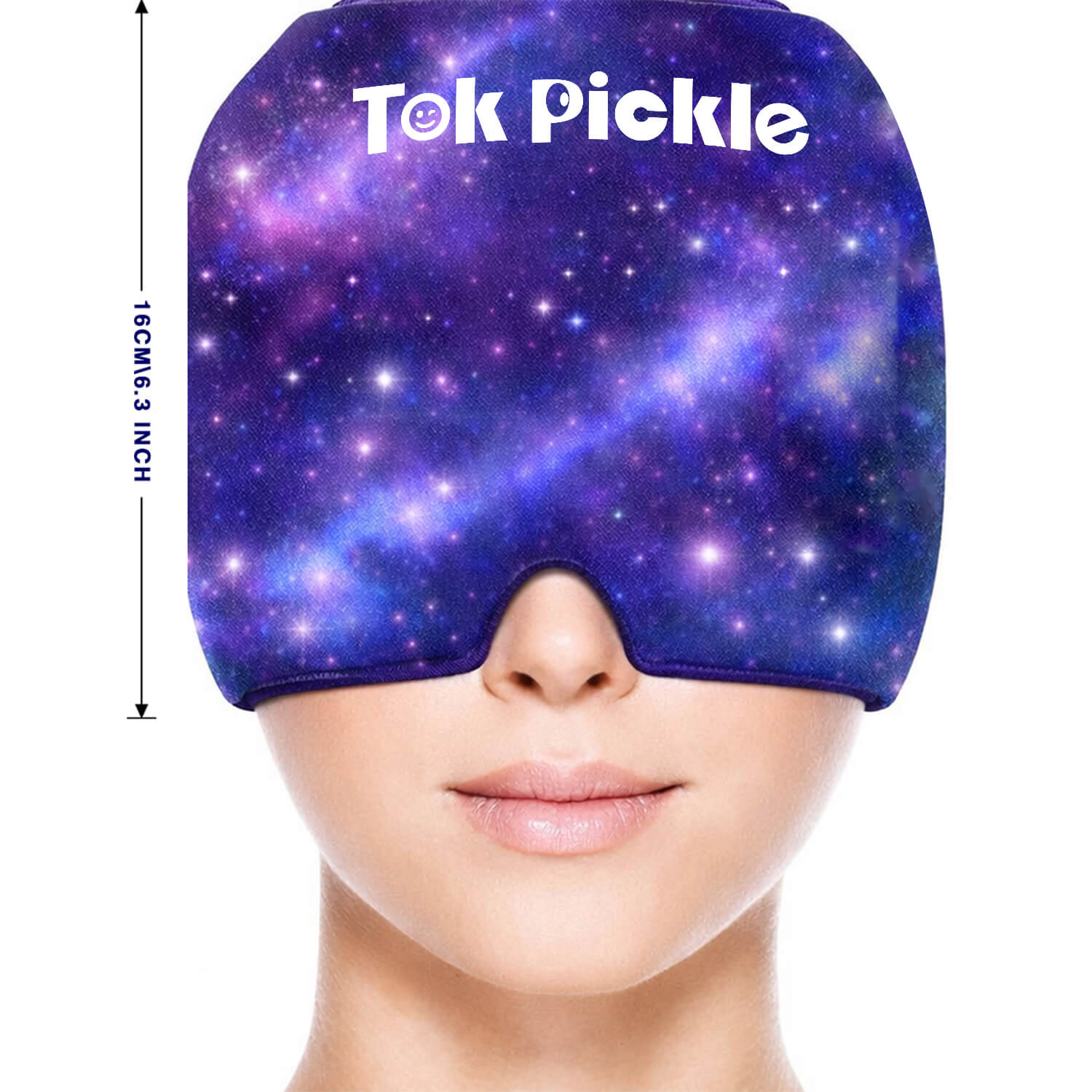Cooling Gel Head Wrap – Hot & Cold Therapy Headache Relief Mask