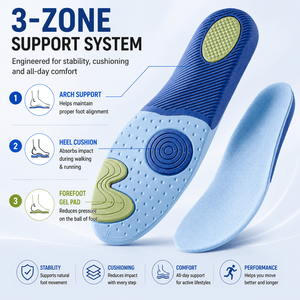 Premium Arch Support Insoles